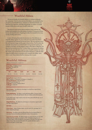 Wrathful Abbess